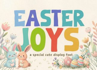 Easter Joys Font preview image 1