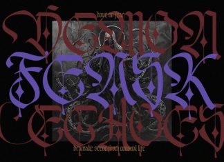 Emxage Aldsyb Font preview image 2