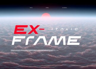 Exframe Font preview image 1