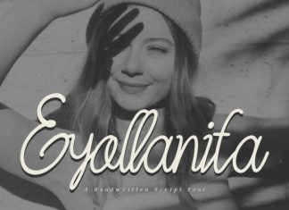 Eyollanita Script Font preview image 1