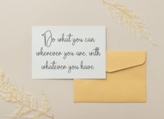 February Handwriting Font preview image 3