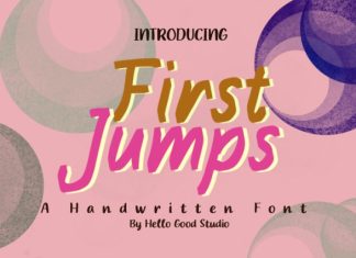 First Jumps Font preview image 1