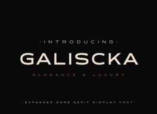 Galiscka Font preview image 1