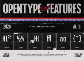 GC Dooze Font preview image 3