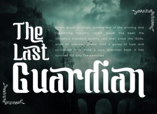 Generated Wasteland Font preview image 3