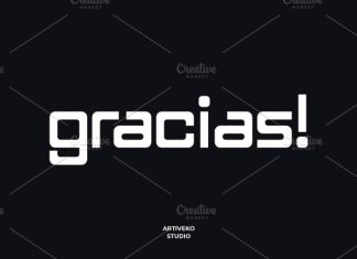 Gerante Font preview image 2