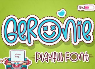 Geronie Font preview image 1