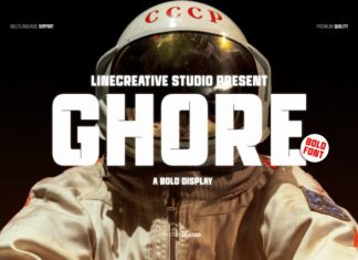 Ghore Font preview image 1