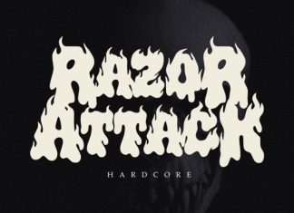 Ghost Terror Display Font preview image 3