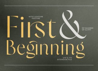 Glavoire Font preview image 2