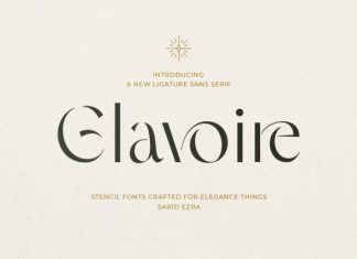 Glavoire Font preview image 1