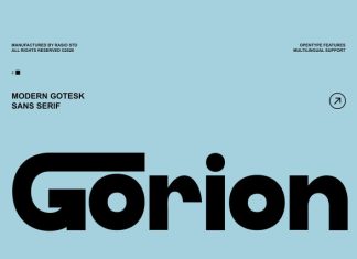 Gorion Font preview image 1