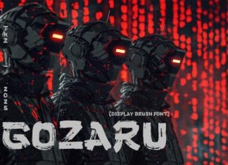 Gozaru Font preview image 1