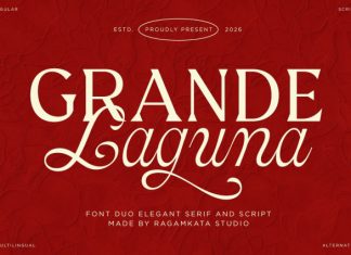 Grande Laguna Font Duo preview image 1