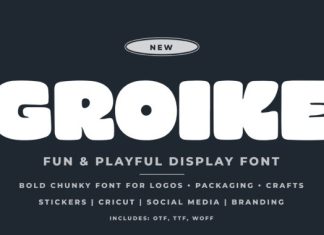 GROIKE FONT preview image 1
