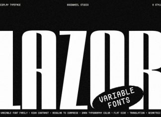 GW Lazor Font preview image 1