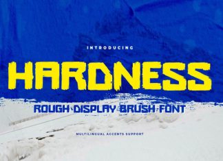 Hardness Font preview image 1