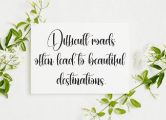 Heart Handwritten Typeface preview image 2
