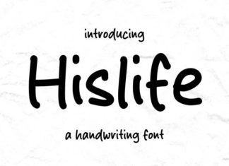 Hislife Font preview image 1