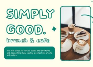 Hollow Font preview image 2