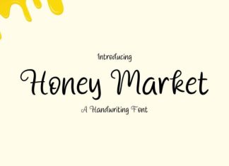 Honey Market Font preview image 1
