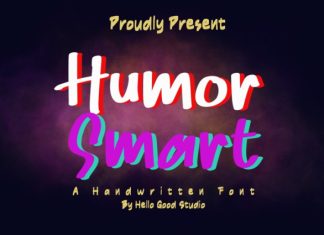Humor Smart Font preview image 1