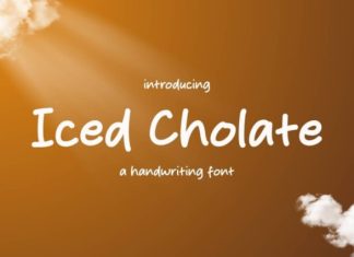 Iced Cholate Font preview image 1