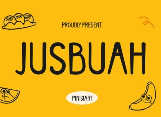 Jusbuah Font preview image 1