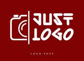 Just Logo Font preview image 1