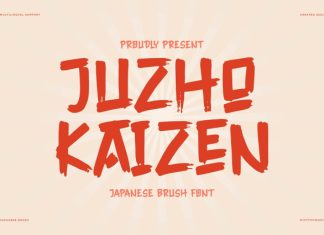 Juzho Kaizen Font preview image 1