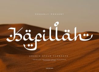 Kafillah Font preview image 1