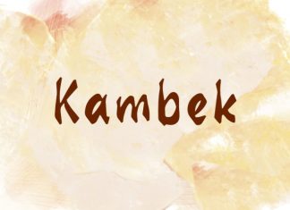Kambek Font preview image 1