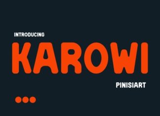 Karowi Font preview image 1