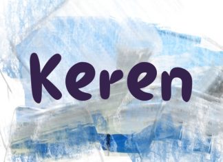 Keren Font preview image 1