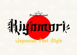 Kiyomori Font preview image 1