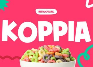 Koppia Font preview image 1