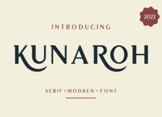 Kunaroh Font preview image 1