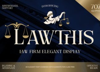Lawthis Font preview image 1
