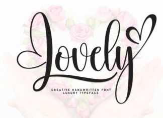 Lovely Handwriting Font preview image 1