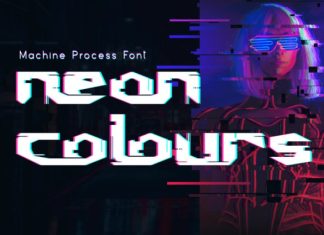 Machine Process Font preview image 3