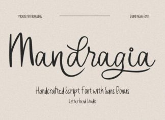Mandragia Font preview image 1