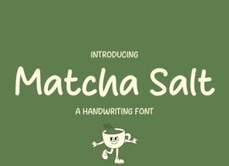 Matcha Salt Font preview image 1