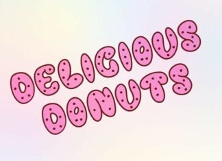 Melted Donuts Font preview image 3