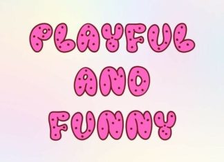 Melted Donuts Font preview image 2