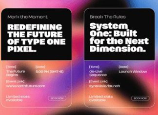 Merica Futurist Font preview image 2