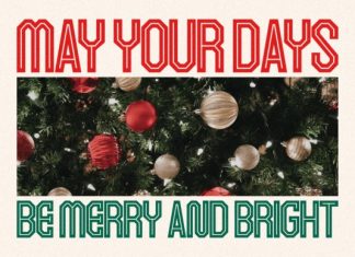 Merry Grinch Font preview image 3