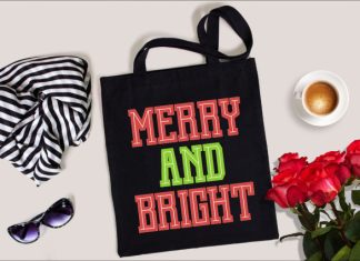Merry Varsity Font preview image 2