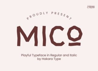 Mico Font preview image 1