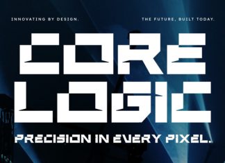 Modern Cyber Font preview image 2