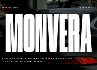 Monvera Font preview image 1